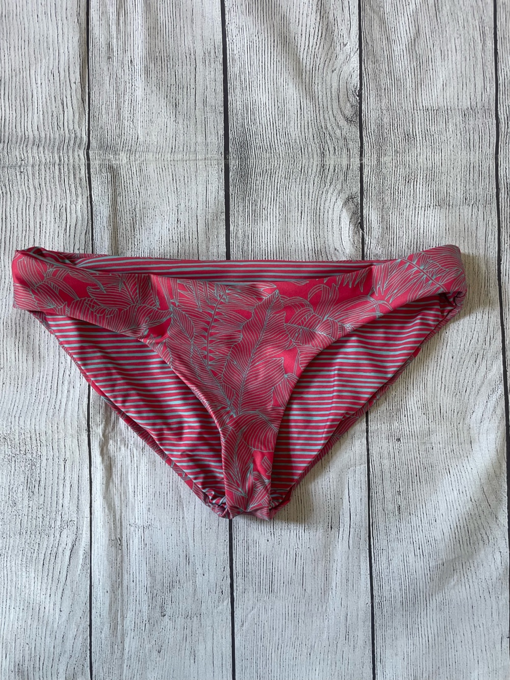 Prana Reversible Breya Bikini Bottom Papaya Fronds